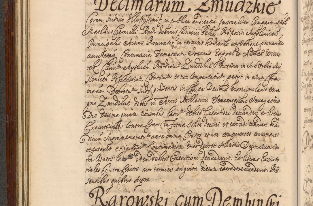Zdjęcie nr 71 dla obiektu archiwalnego: Acta actorum episcopalium R. D. Andreae Trzebicki, episcopi Cracoviensis et ducis Severiae a die 26 Augusti anni 1661 ad annum 1666 inclusive. Volumen III.