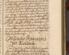 Zdjęcie nr 68 dla obiektu archiwalnego: Acta actorum episcopalium R. D. Andreae Trzebicki, episcopi Cracoviensis et ducis Severiae a die 26 Augusti anni 1661 ad annum 1666 inclusive. Volumen III.