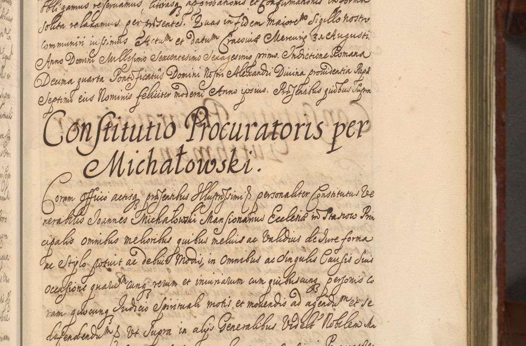 Zdjęcie nr 66 dla obiektu archiwalnego: Acta actorum episcopalium R. D. Andreae Trzebicki, episcopi Cracoviensis et ducis Severiae a die 26 Augusti anni 1661 ad annum 1666 inclusive. Volumen III.