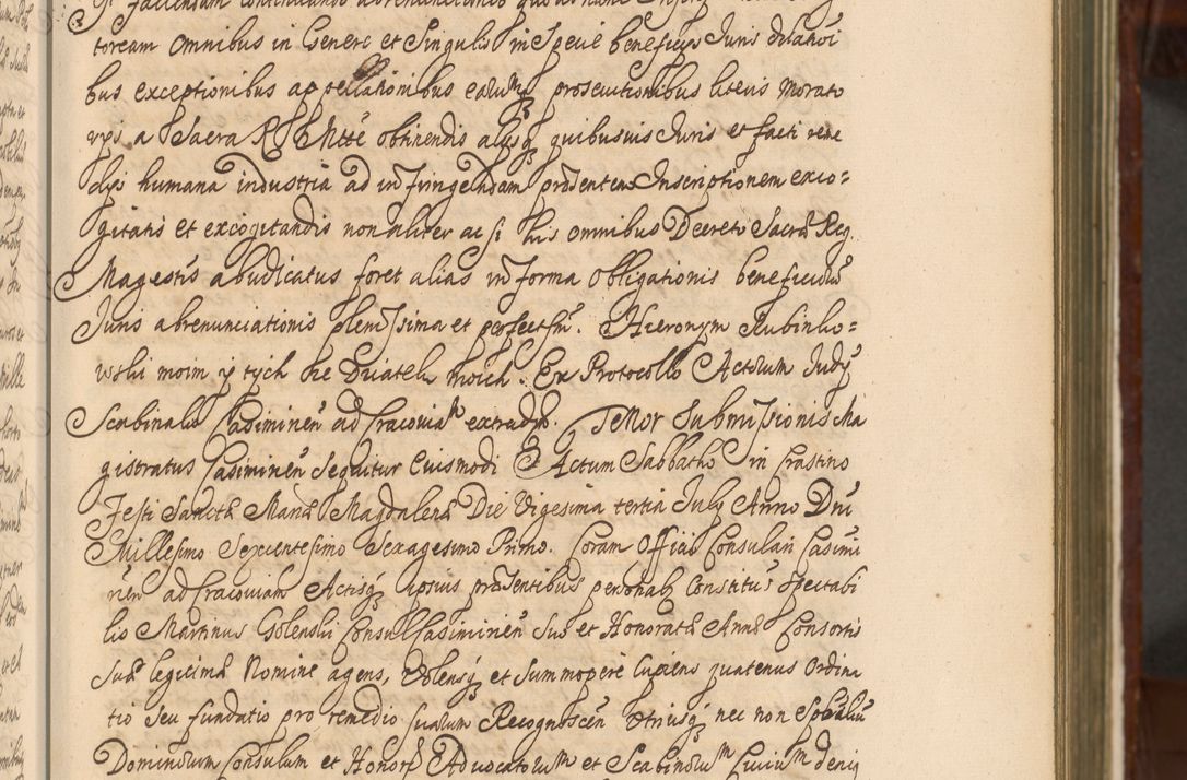 Zdjęcie nr 62 dla obiektu archiwalnego: Acta actorum episcopalium R. D. Andreae Trzebicki, episcopi Cracoviensis et ducis Severiae a die 26 Augusti anni 1661 ad annum 1666 inclusive. Volumen III.