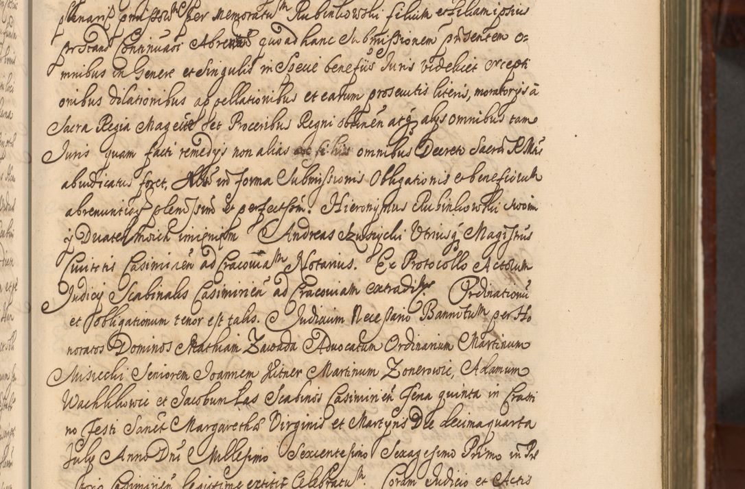 Zdjęcie nr 60 dla obiektu archiwalnego: Acta actorum episcopalium R. D. Andreae Trzebicki, episcopi Cracoviensis et ducis Severiae a die 26 Augusti anni 1661 ad annum 1666 inclusive. Volumen III.