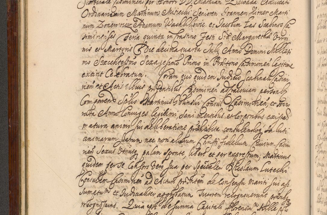 Zdjęcie nr 51 dla obiektu archiwalnego: Acta actorum episcopalium R. D. Andreae Trzebicki, episcopi Cracoviensis et ducis Severiae a die 26 Augusti anni 1661 ad annum 1666 inclusive. Volumen III.