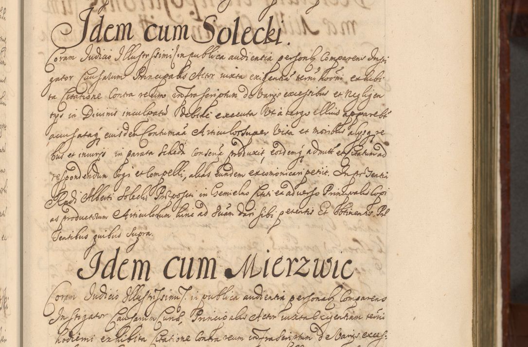 Zdjęcie nr 46 dla obiektu archiwalnego: Acta actorum episcopalium R. D. Andreae Trzebicki, episcopi Cracoviensis et ducis Severiae a die 26 Augusti anni 1661 ad annum 1666 inclusive. Volumen III.