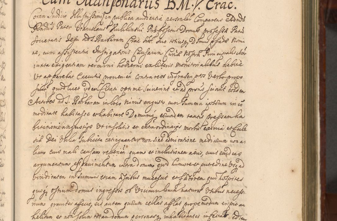 Zdjęcie nr 42 dla obiektu archiwalnego: Acta actorum episcopalium R. D. Andreae Trzebicki, episcopi Cracoviensis et ducis Severiae a die 26 Augusti anni 1661 ad annum 1666 inclusive. Volumen III.