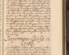 Zdjęcie nr 36 dla obiektu archiwalnego: Acta actorum episcopalium R. D. Andreae Trzebicki, episcopi Cracoviensis et ducis Severiae a die 26 Augusti anni 1661 ad annum 1666 inclusive. Volumen III.