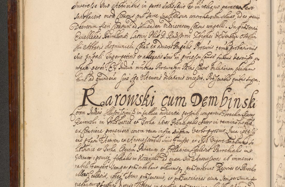 Zdjęcie nr 35 dla obiektu archiwalnego: Acta actorum episcopalium R. D. Andreae Trzebicki, episcopi Cracoviensis et ducis Severiae a die 26 Augusti anni 1661 ad annum 1666 inclusive. Volumen III.