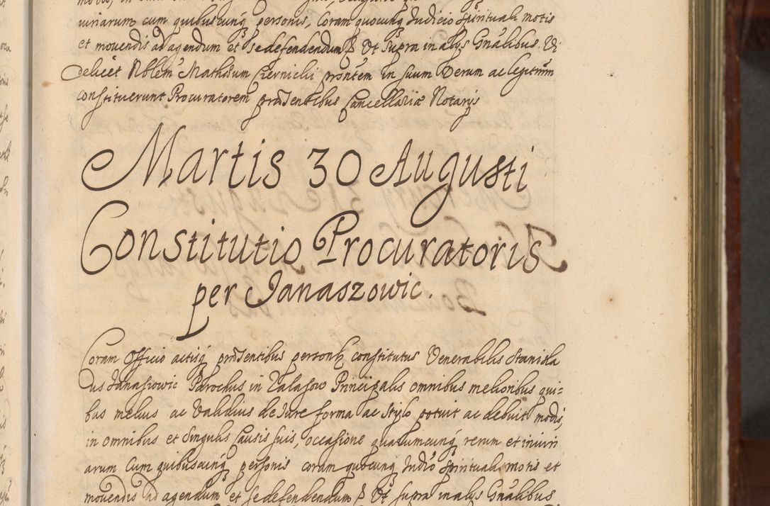 Zdjęcie nr 28 dla obiektu archiwalnego: Acta actorum episcopalium R. D. Andreae Trzebicki, episcopi Cracoviensis et ducis Severiae a die 26 Augusti anni 1661 ad annum 1666 inclusive. Volumen III.