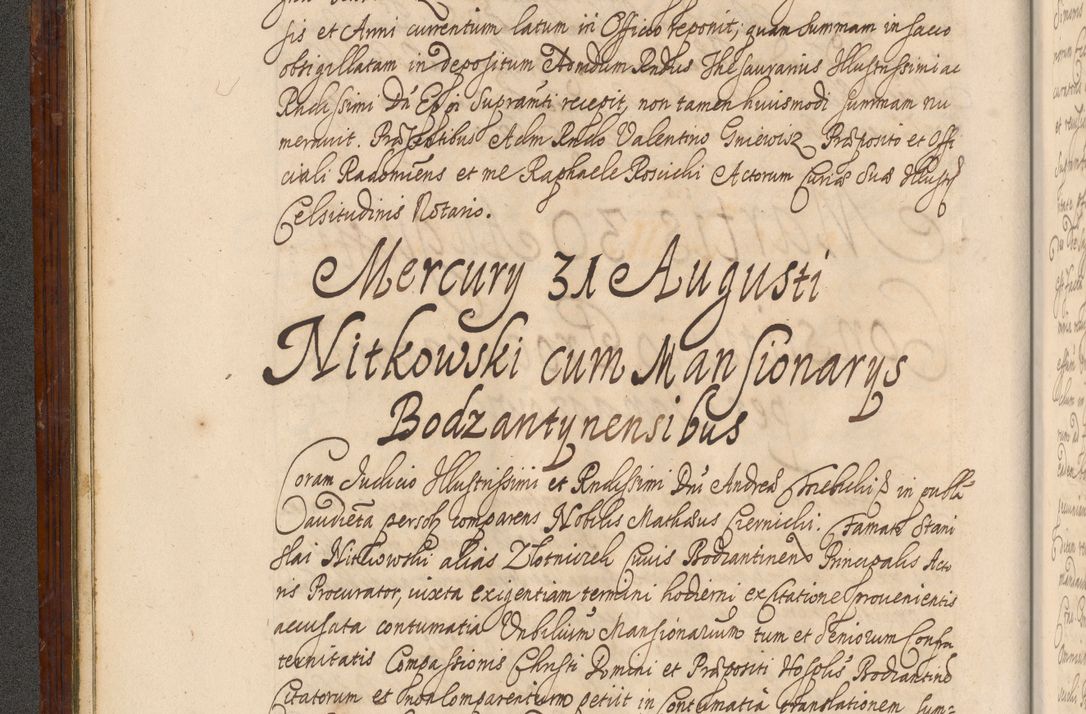 Zdjęcie nr 29 dla obiektu archiwalnego: Acta actorum episcopalium R. D. Andreae Trzebicki, episcopi Cracoviensis et ducis Severiae a die 26 Augusti anni 1661 ad annum 1666 inclusive. Volumen III.