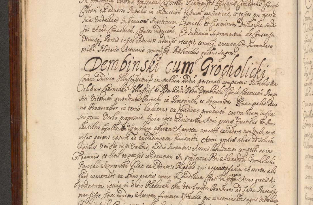 Zdjęcie nr 31 dla obiektu archiwalnego: Acta actorum episcopalium R. D. Andreae Trzebicki, episcopi Cracoviensis et ducis Severiae a die 26 Augusti anni 1661 ad annum 1666 inclusive. Volumen III.