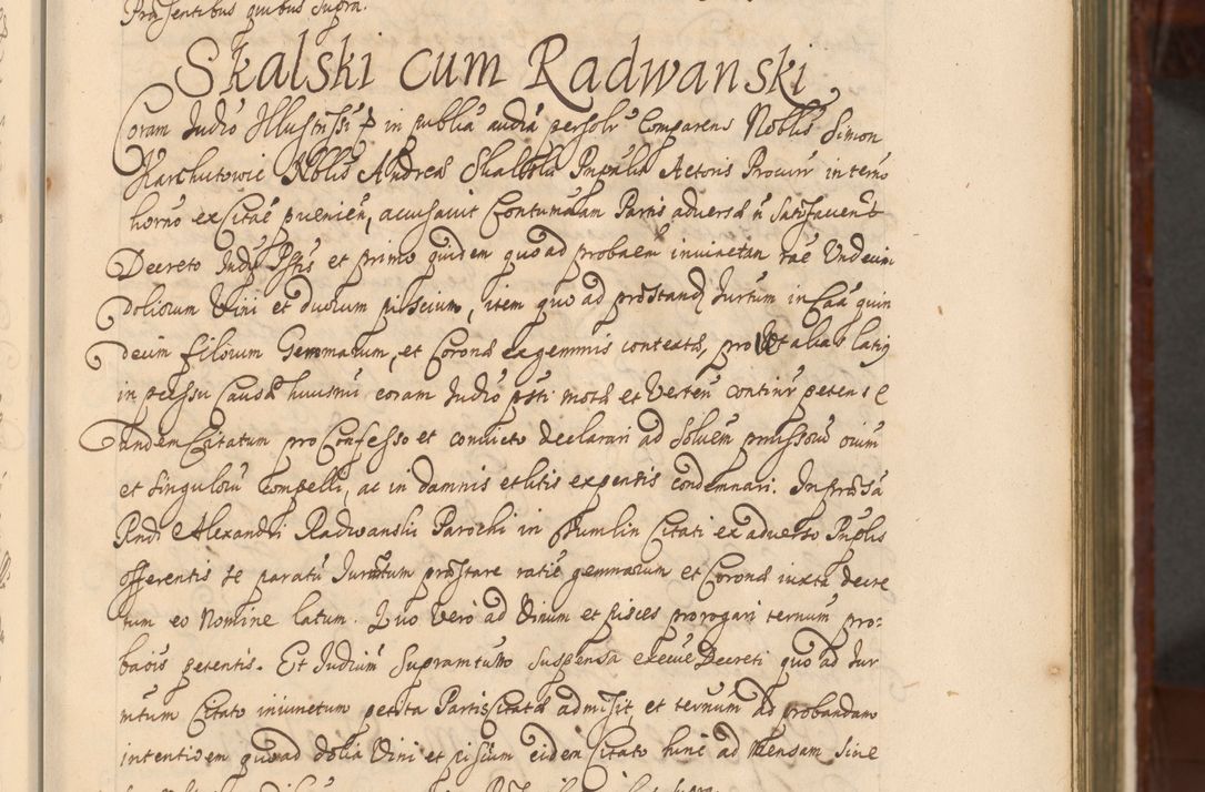 Zdjęcie nr 22 dla obiektu archiwalnego: Acta actorum episcopalium R. D. Andreae Trzebicki, episcopi Cracoviensis et ducis Severiae a die 26 Augusti anni 1661 ad annum 1666 inclusive. Volumen III.
