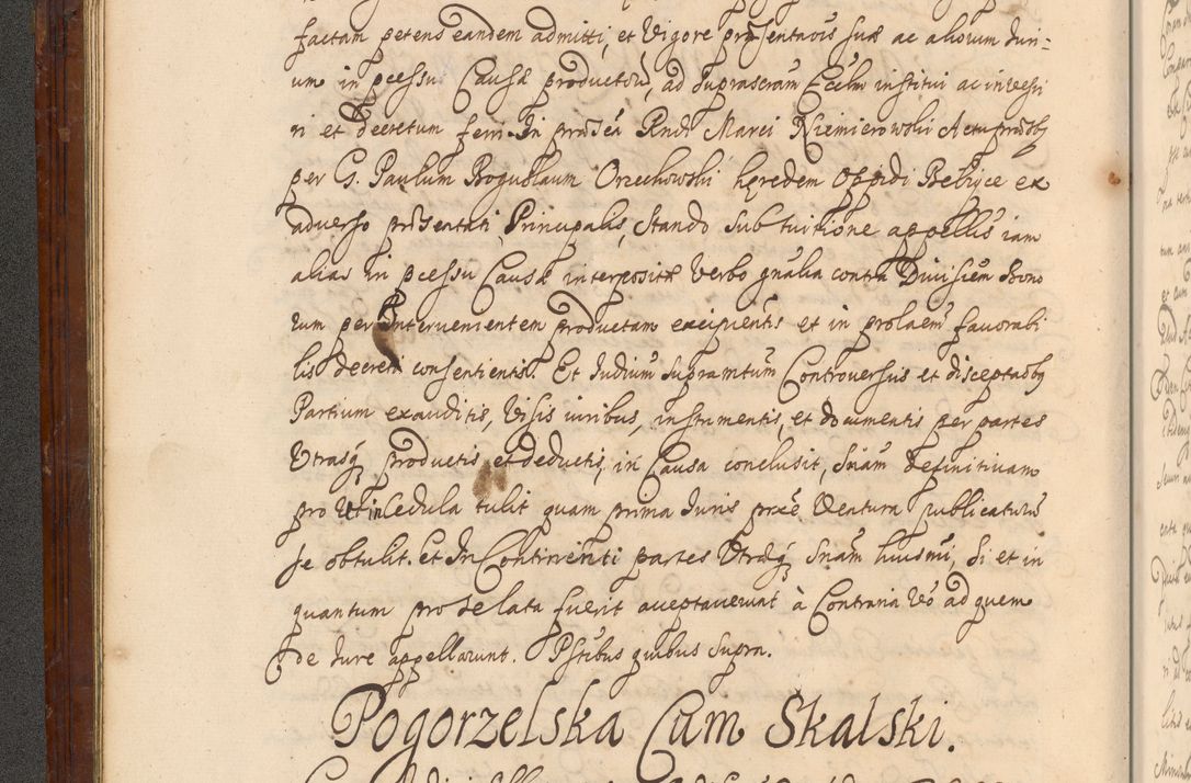 Zdjęcie nr 23 dla obiektu archiwalnego: Acta actorum episcopalium R. D. Andreae Trzebicki, episcopi Cracoviensis et ducis Severiae a die 26 Augusti anni 1661 ad annum 1666 inclusive. Volumen III.