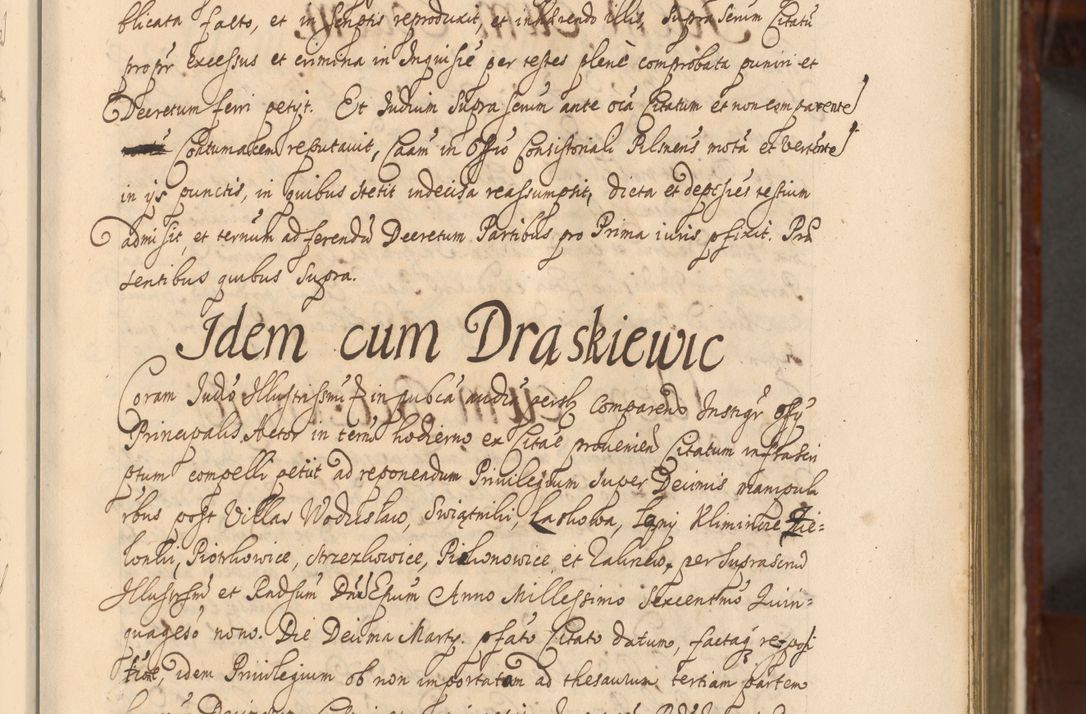 Zdjęcie nr 18 dla obiektu archiwalnego: Acta actorum episcopalium R. D. Andreae Trzebicki, episcopi Cracoviensis et ducis Severiae a die 26 Augusti anni 1661 ad annum 1666 inclusive. Volumen III.