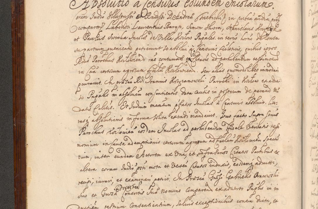Zdjęcie nr 11 dla obiektu archiwalnego: Acta actorum episcopalium R. D. Andreae Trzebicki, episcopi Cracoviensis et ducis Severiae a die 26 Augusti anni 1661 ad annum 1666 inclusive. Volumen III.