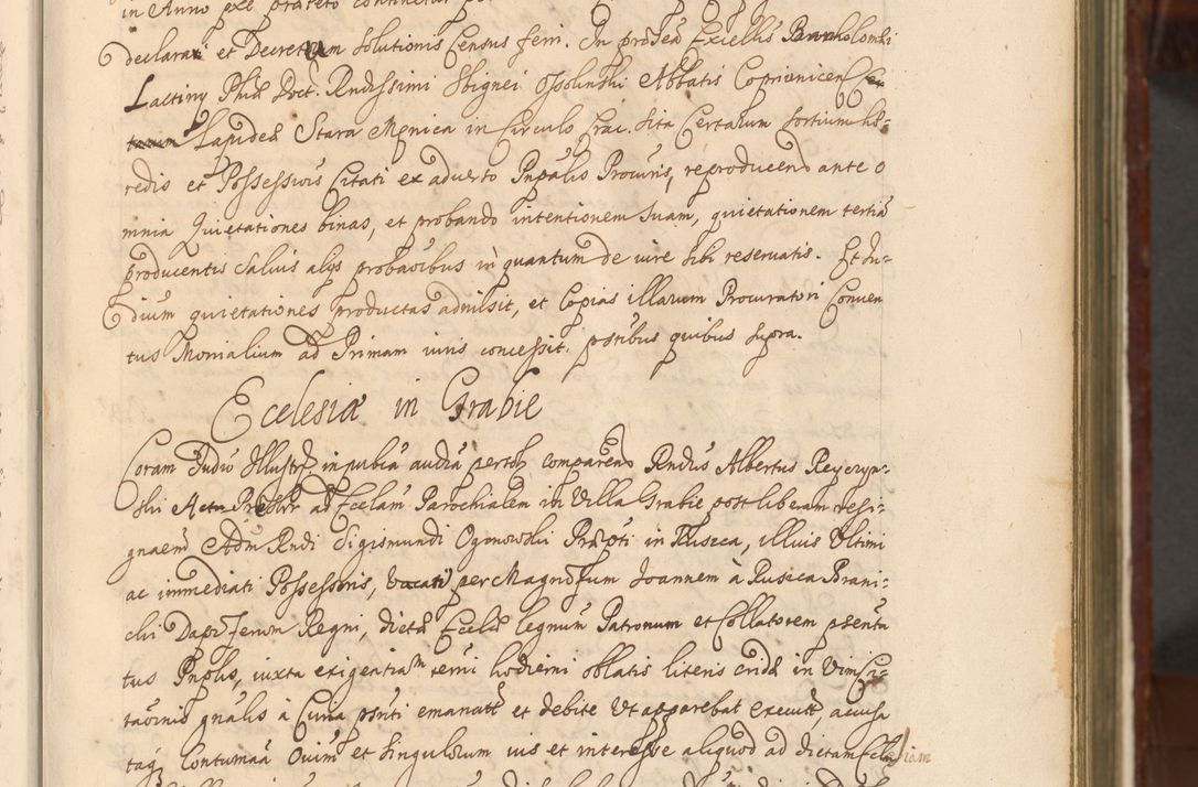 Zdjęcie nr 12 dla obiektu archiwalnego: Acta actorum episcopalium R. D. Andreae Trzebicki, episcopi Cracoviensis et ducis Severiae a die 26 Augusti anni 1661 ad annum 1666 inclusive. Volumen III.