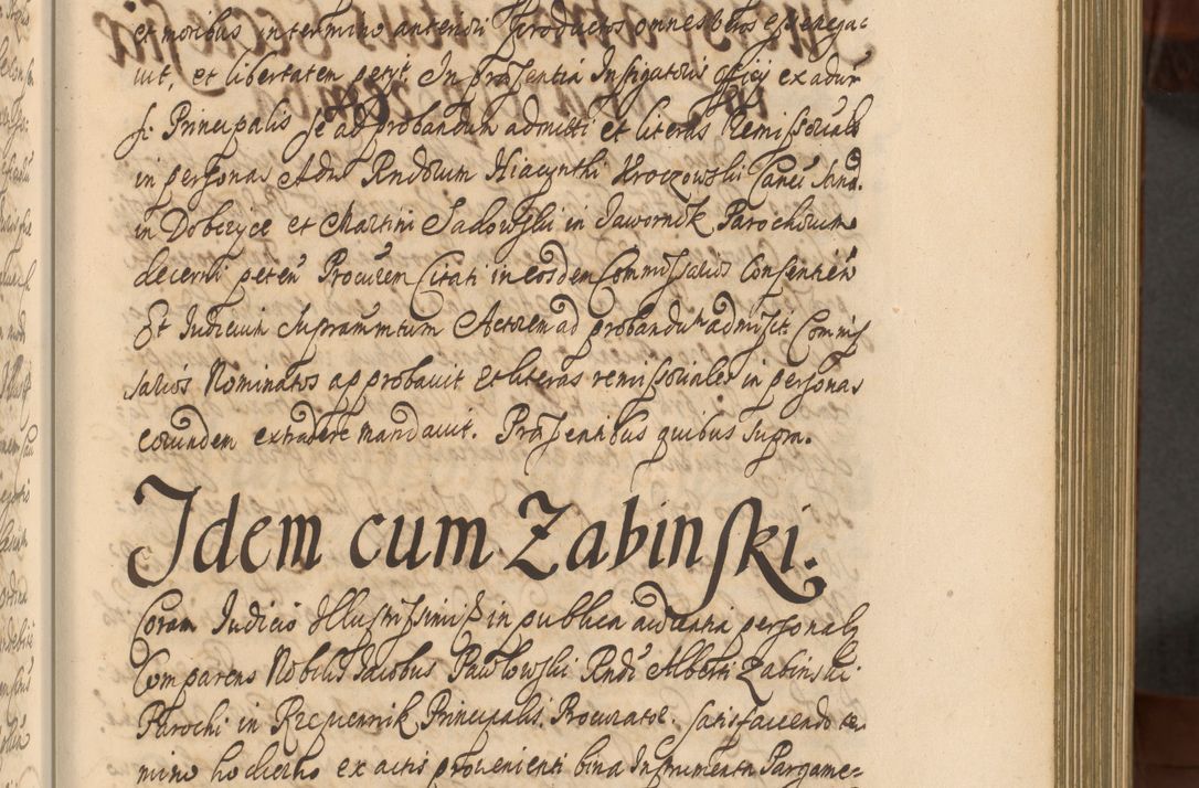 Zdjęcie nr 208 dla obiektu archiwalnego: Acta actorum episcopalium R. D. Andreae Trzebicki, episcopi Cracoviensis et ducis Severiae a die 26 Augusti anni 1661 ad annum 1666 inclusive. Volumen III.
