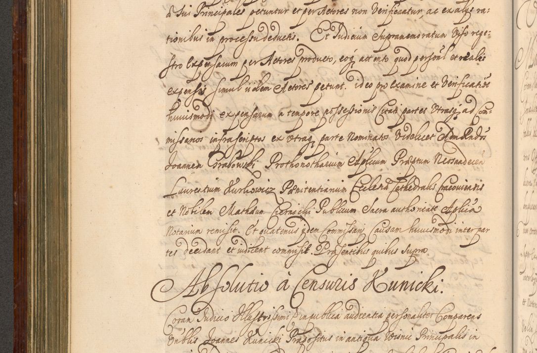 Zdjęcie nr 397 dla obiektu archiwalnego: Acta actorum episcopalium R. D. Andreae Trzebicki, episcopi Cracoviensis et ducis Severiae a die 26 Augusti anni 1661 ad annum 1666 inclusive. Volumen III.