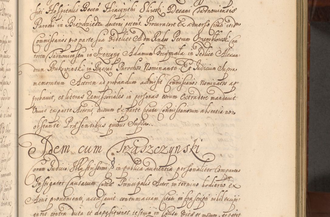 Zdjęcie nr 394 dla obiektu archiwalnego: Acta actorum episcopalium R. D. Andreae Trzebicki, episcopi Cracoviensis et ducis Severiae a die 26 Augusti anni 1661 ad annum 1666 inclusive. Volumen III.