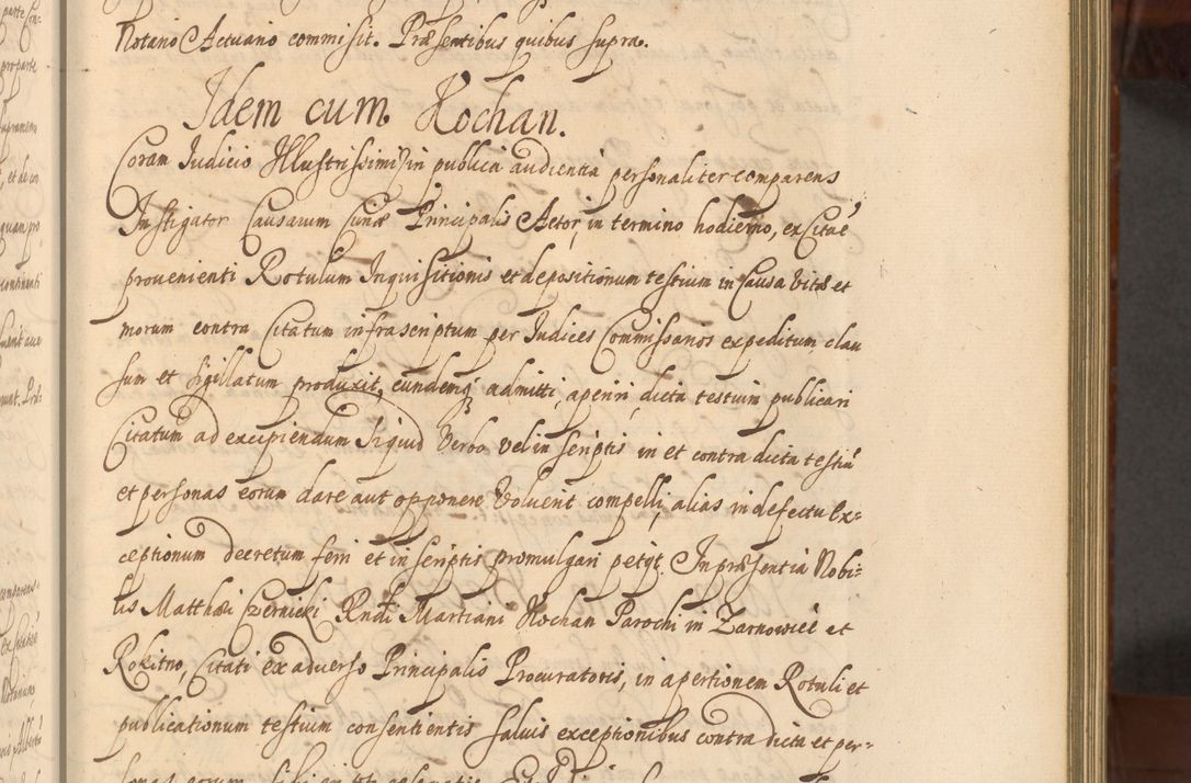 Zdjęcie nr 390 dla obiektu archiwalnego: Acta actorum episcopalium R. D. Andreae Trzebicki, episcopi Cracoviensis et ducis Severiae a die 26 Augusti anni 1661 ad annum 1666 inclusive. Volumen III.