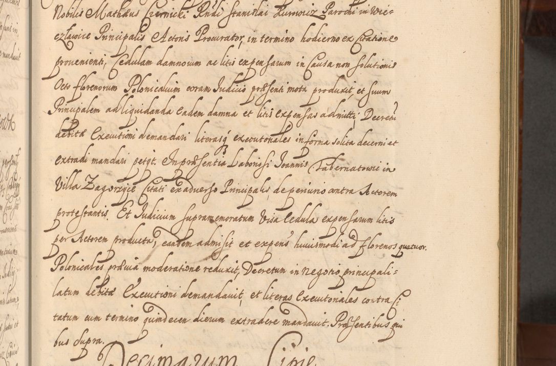 Zdjęcie nr 388 dla obiektu archiwalnego: Acta actorum episcopalium R. D. Andreae Trzebicki, episcopi Cracoviensis et ducis Severiae a die 26 Augusti anni 1661 ad annum 1666 inclusive. Volumen III.