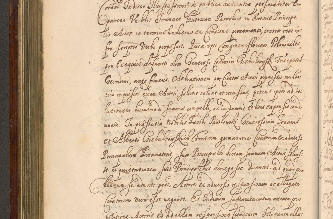 Zdjęcie nr 383 dla obiektu archiwalnego: Acta actorum episcopalium R. D. Andreae Trzebicki, episcopi Cracoviensis et ducis Severiae a die 26 Augusti anni 1661 ad annum 1666 inclusive. Volumen III.