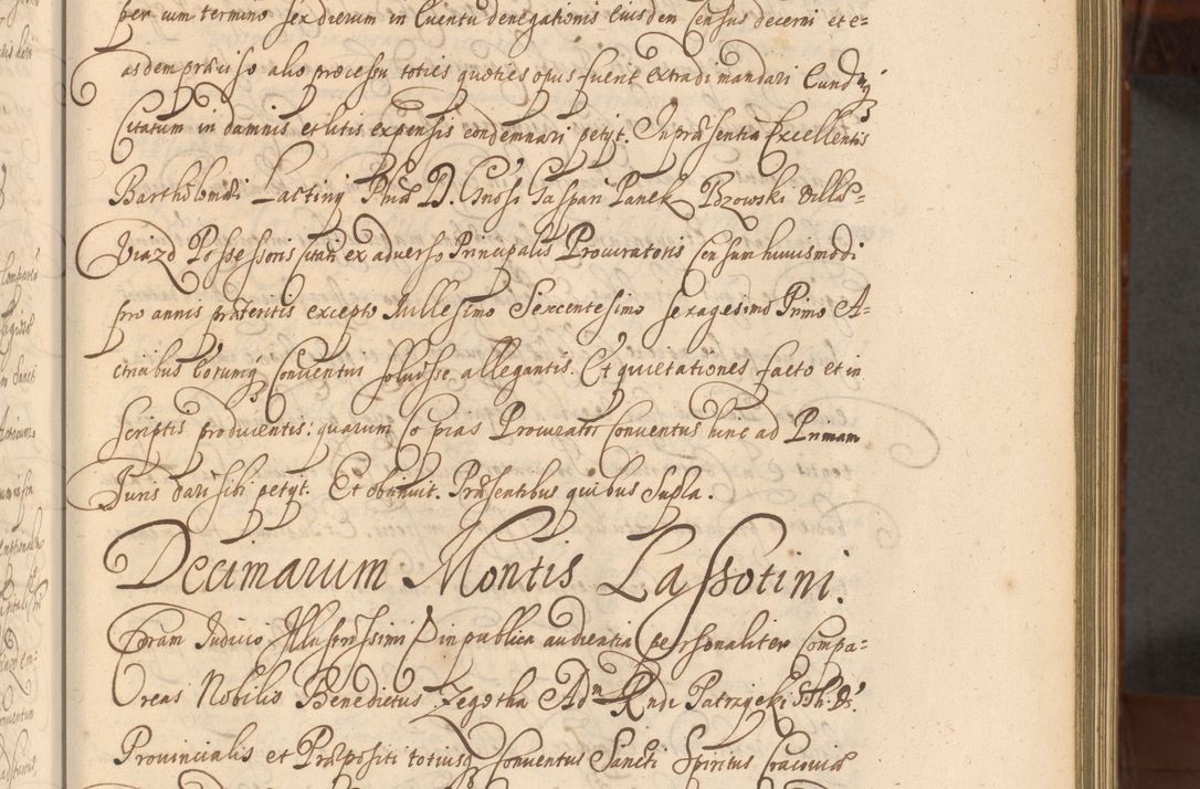 Zdjęcie nr 380 dla obiektu archiwalnego: Acta actorum episcopalium R. D. Andreae Trzebicki, episcopi Cracoviensis et ducis Severiae a die 26 Augusti anni 1661 ad annum 1666 inclusive. Volumen III.