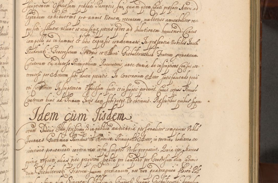 Zdjęcie nr 384 dla obiektu archiwalnego: Acta actorum episcopalium R. D. Andreae Trzebicki, episcopi Cracoviensis et ducis Severiae a die 26 Augusti anni 1661 ad annum 1666 inclusive. Volumen III.