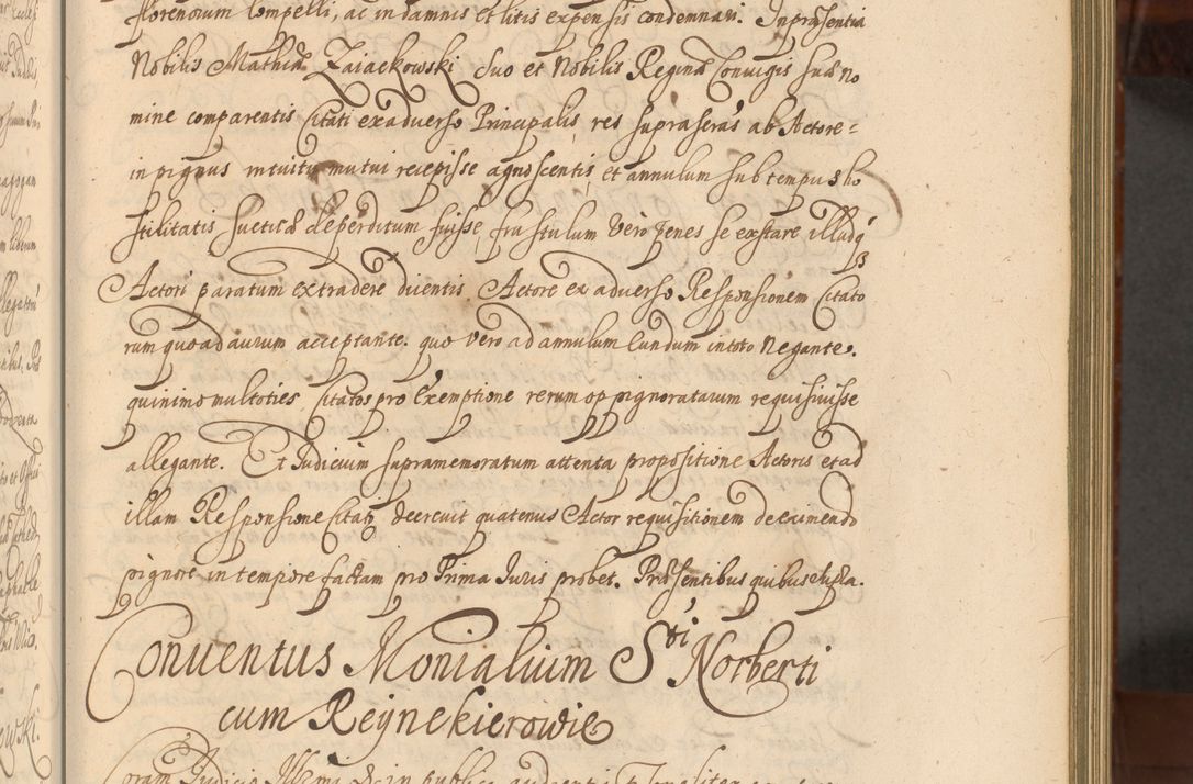 Zdjęcie nr 378 dla obiektu archiwalnego: Acta actorum episcopalium R. D. Andreae Trzebicki, episcopi Cracoviensis et ducis Severiae a die 26 Augusti anni 1661 ad annum 1666 inclusive. Volumen III.