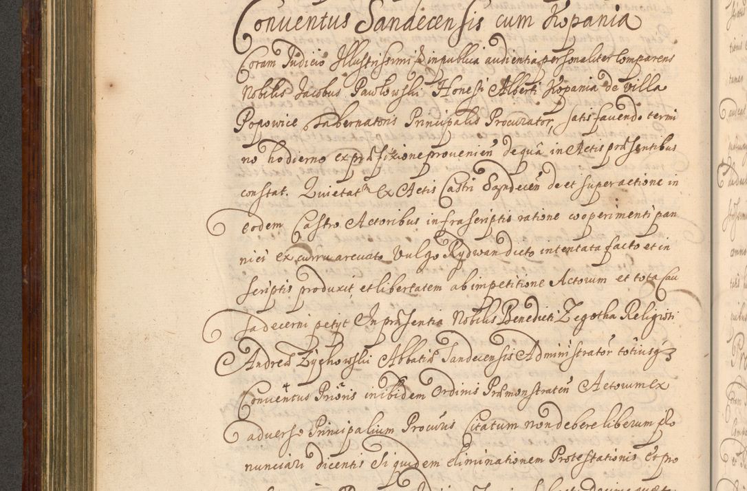 Zdjęcie nr 371 dla obiektu archiwalnego: Acta actorum episcopalium R. D. Andreae Trzebicki, episcopi Cracoviensis et ducis Severiae a die 26 Augusti anni 1661 ad annum 1666 inclusive. Volumen III.