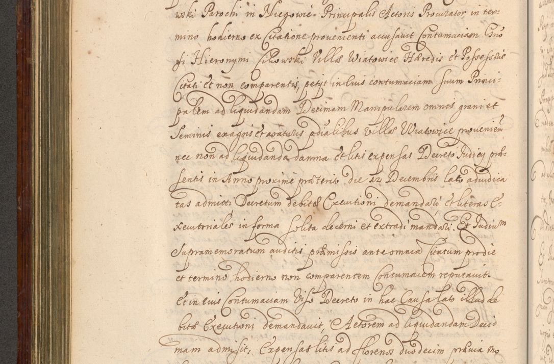 Zdjęcie nr 369 dla obiektu archiwalnego: Acta actorum episcopalium R. D. Andreae Trzebicki, episcopi Cracoviensis et ducis Severiae a die 26 Augusti anni 1661 ad annum 1666 inclusive. Volumen III.