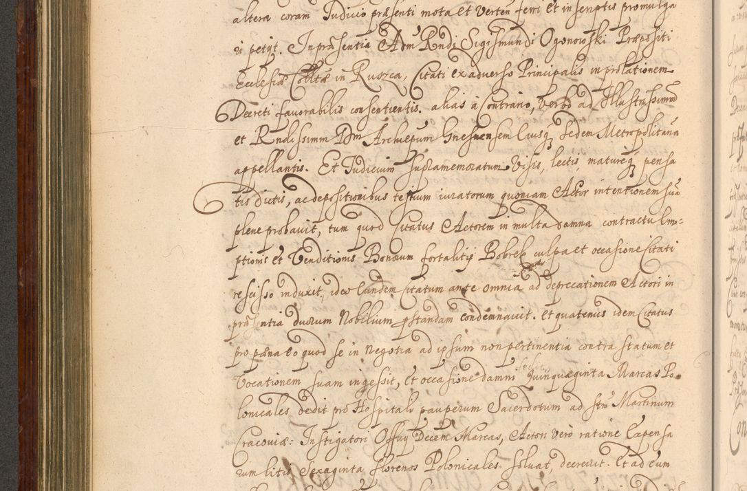 Zdjęcie nr 365 dla obiektu archiwalnego: Acta actorum episcopalium R. D. Andreae Trzebicki, episcopi Cracoviensis et ducis Severiae a die 26 Augusti anni 1661 ad annum 1666 inclusive. Volumen III.