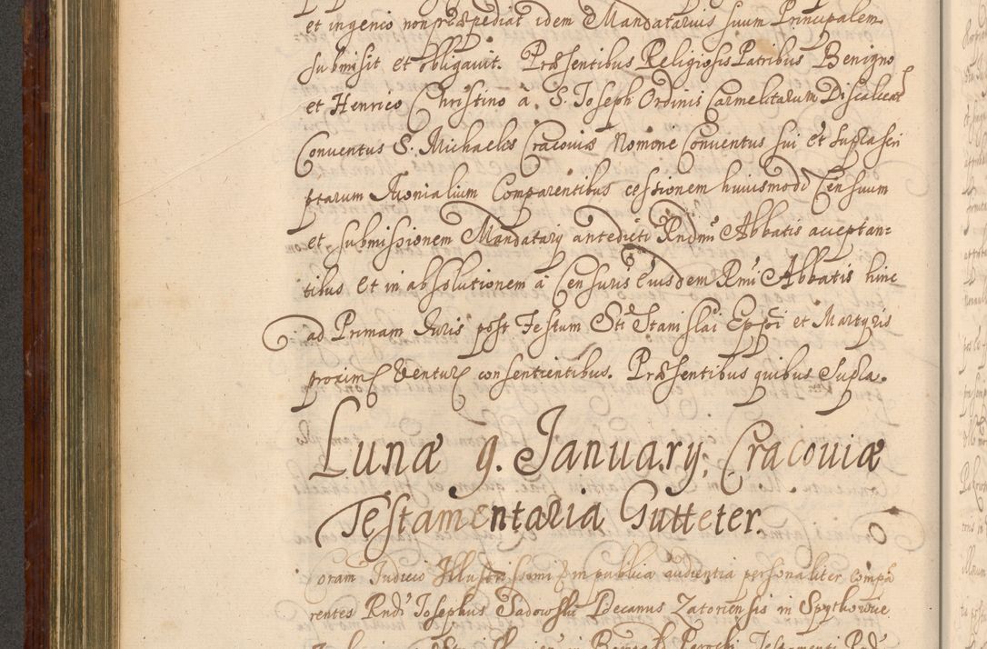 Zdjęcie nr 361 dla obiektu archiwalnego: Acta actorum episcopalium R. D. Andreae Trzebicki, episcopi Cracoviensis et ducis Severiae a die 26 Augusti anni 1661 ad annum 1666 inclusive. Volumen III.