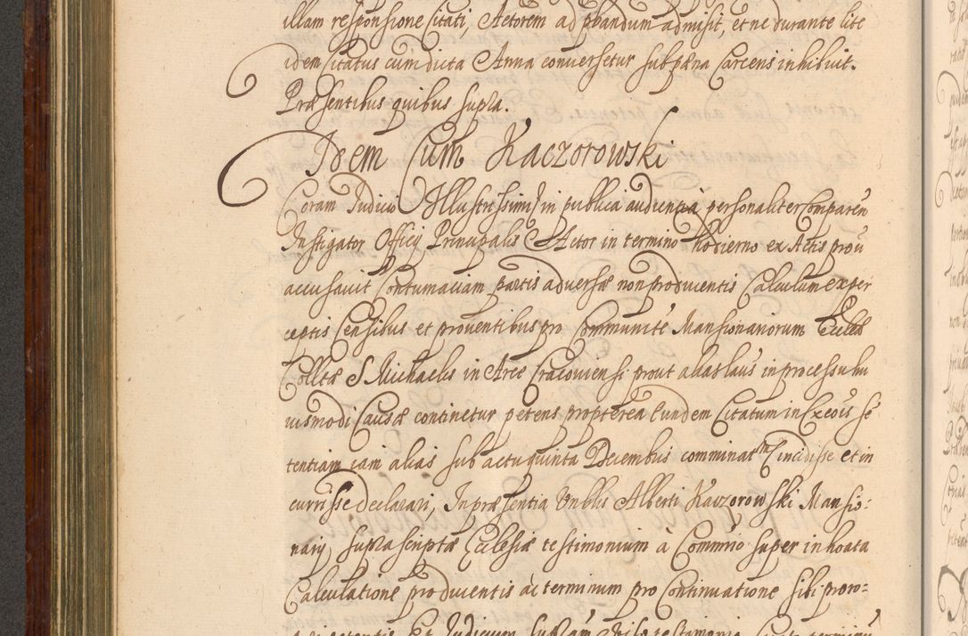 Zdjęcie nr 353 dla obiektu archiwalnego: Acta actorum episcopalium R. D. Andreae Trzebicki, episcopi Cracoviensis et ducis Severiae a die 26 Augusti anni 1661 ad annum 1666 inclusive. Volumen III.