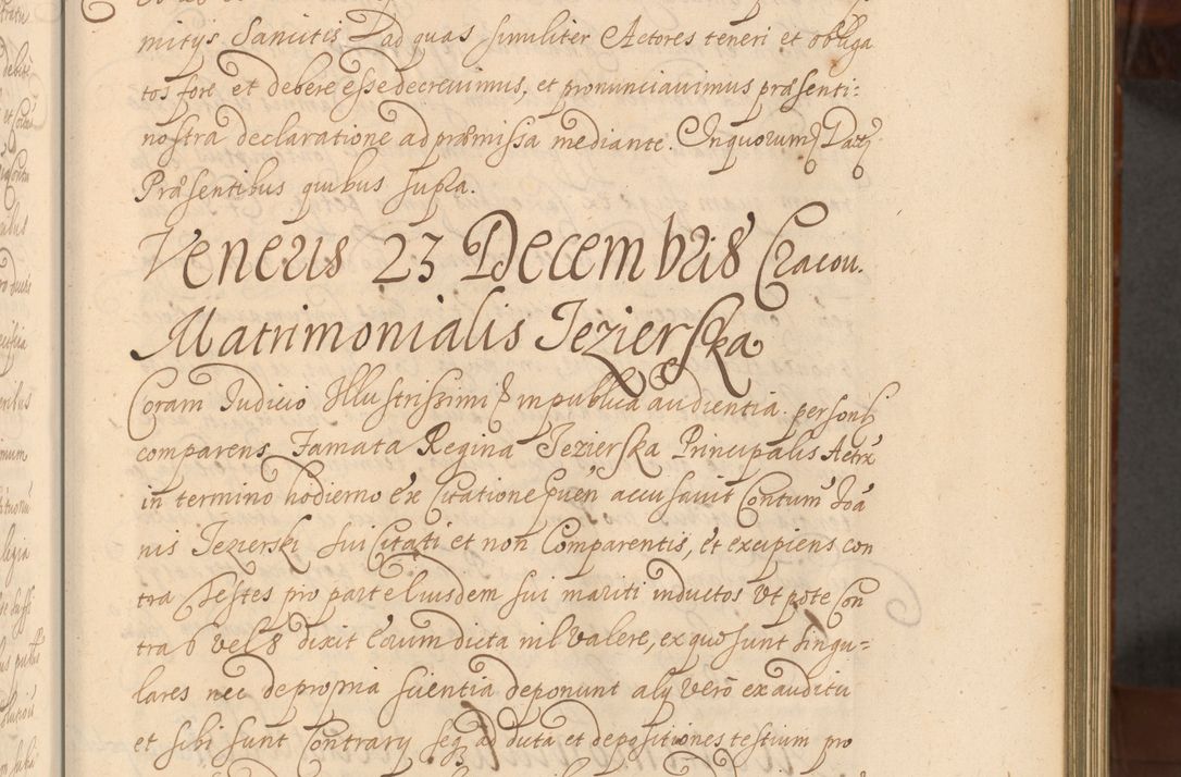 Zdjęcie nr 348 dla obiektu archiwalnego: Acta actorum episcopalium R. D. Andreae Trzebicki, episcopi Cracoviensis et ducis Severiae a die 26 Augusti anni 1661 ad annum 1666 inclusive. Volumen III.