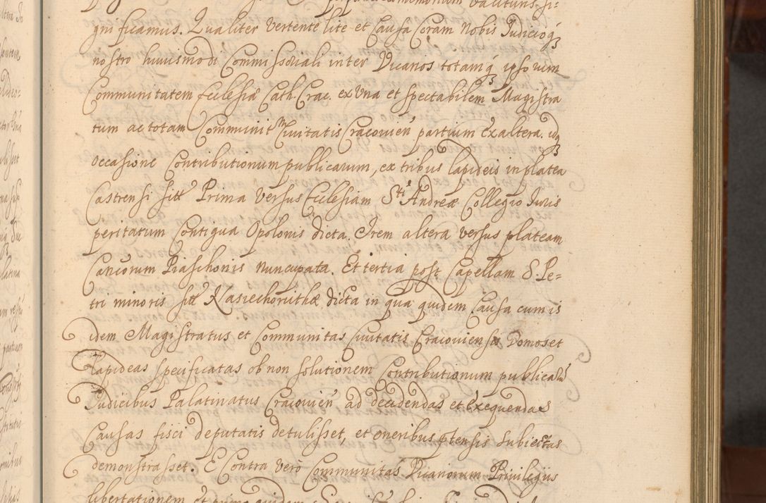 Zdjęcie nr 344 dla obiektu archiwalnego: Acta actorum episcopalium R. D. Andreae Trzebicki, episcopi Cracoviensis et ducis Severiae a die 26 Augusti anni 1661 ad annum 1666 inclusive. Volumen III.
