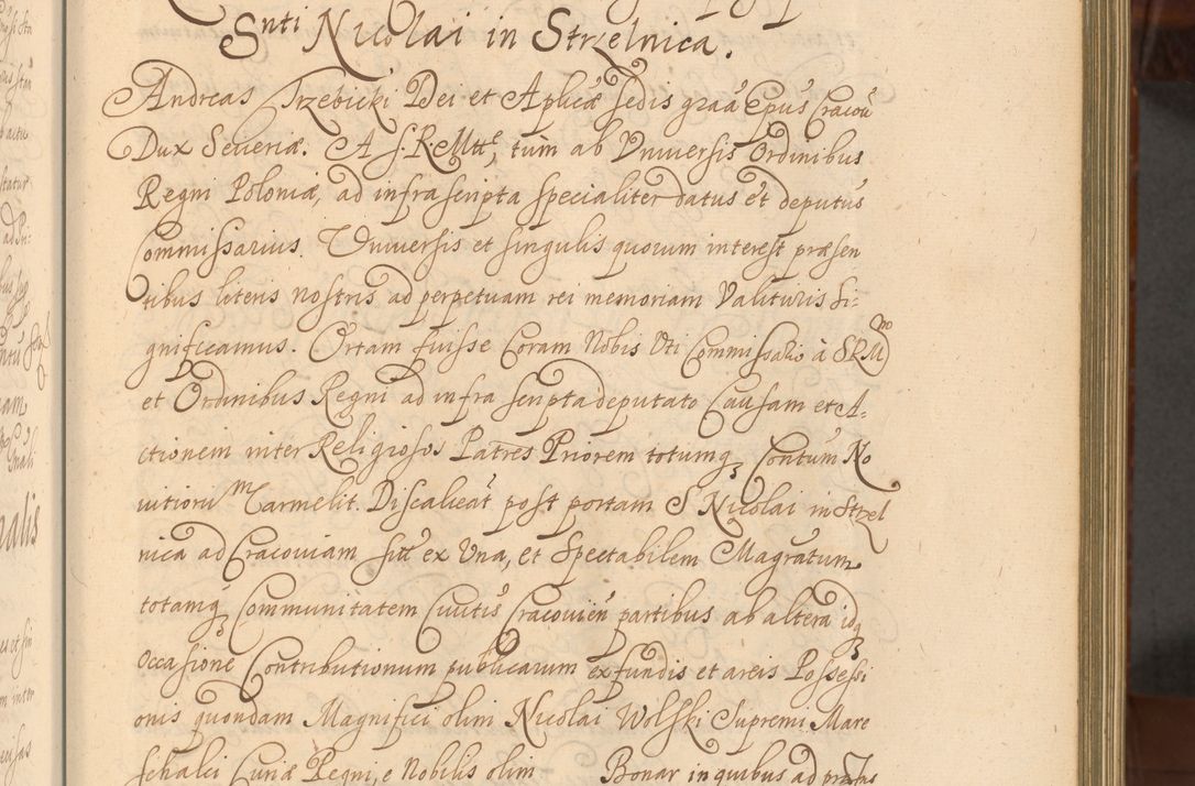 Zdjęcie nr 340 dla obiektu archiwalnego: Acta actorum episcopalium R. D. Andreae Trzebicki, episcopi Cracoviensis et ducis Severiae a die 26 Augusti anni 1661 ad annum 1666 inclusive. Volumen III.