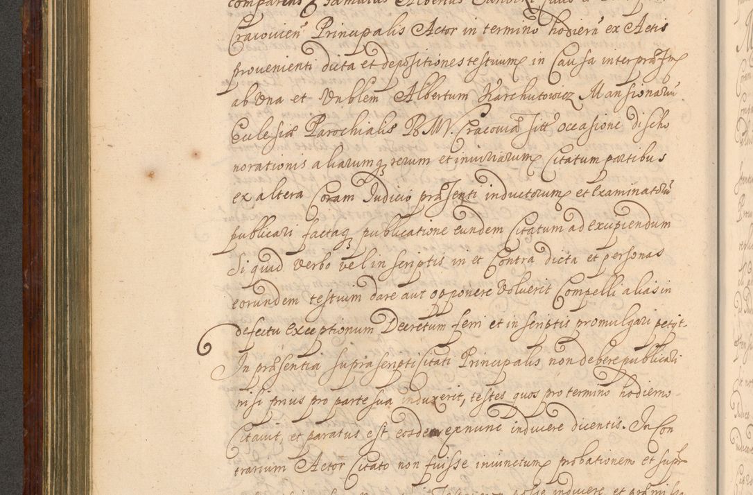 Zdjęcie nr 337 dla obiektu archiwalnego: Acta actorum episcopalium R. D. Andreae Trzebicki, episcopi Cracoviensis et ducis Severiae a die 26 Augusti anni 1661 ad annum 1666 inclusive. Volumen III.