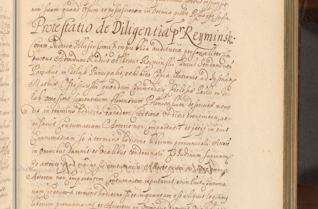 Zdjęcie nr 318 dla obiektu archiwalnego: Acta actorum episcopalium R. D. Andreae Trzebicki, episcopi Cracoviensis et ducis Severiae a die 26 Augusti anni 1661 ad annum 1666 inclusive. Volumen III.