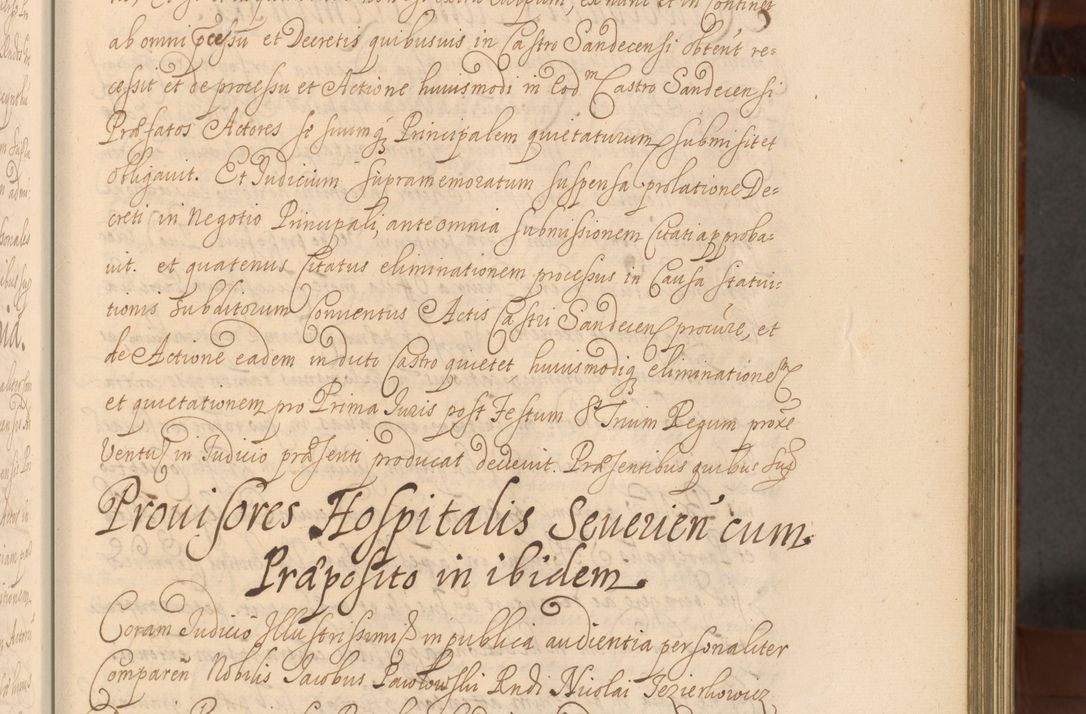 Zdjęcie nr 316 dla obiektu archiwalnego: Acta actorum episcopalium R. D. Andreae Trzebicki, episcopi Cracoviensis et ducis Severiae a die 26 Augusti anni 1661 ad annum 1666 inclusive. Volumen III.