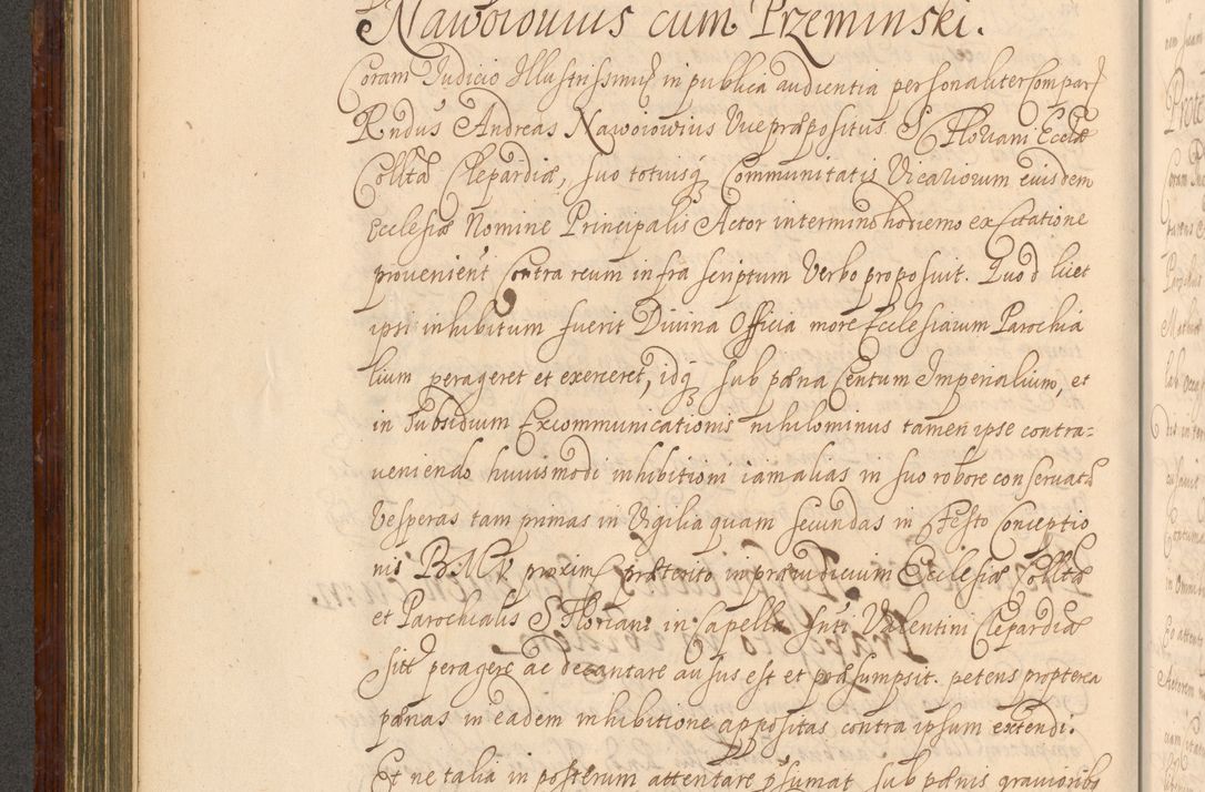 Zdjęcie nr 317 dla obiektu archiwalnego: Acta actorum episcopalium R. D. Andreae Trzebicki, episcopi Cracoviensis et ducis Severiae a die 26 Augusti anni 1661 ad annum 1666 inclusive. Volumen III.