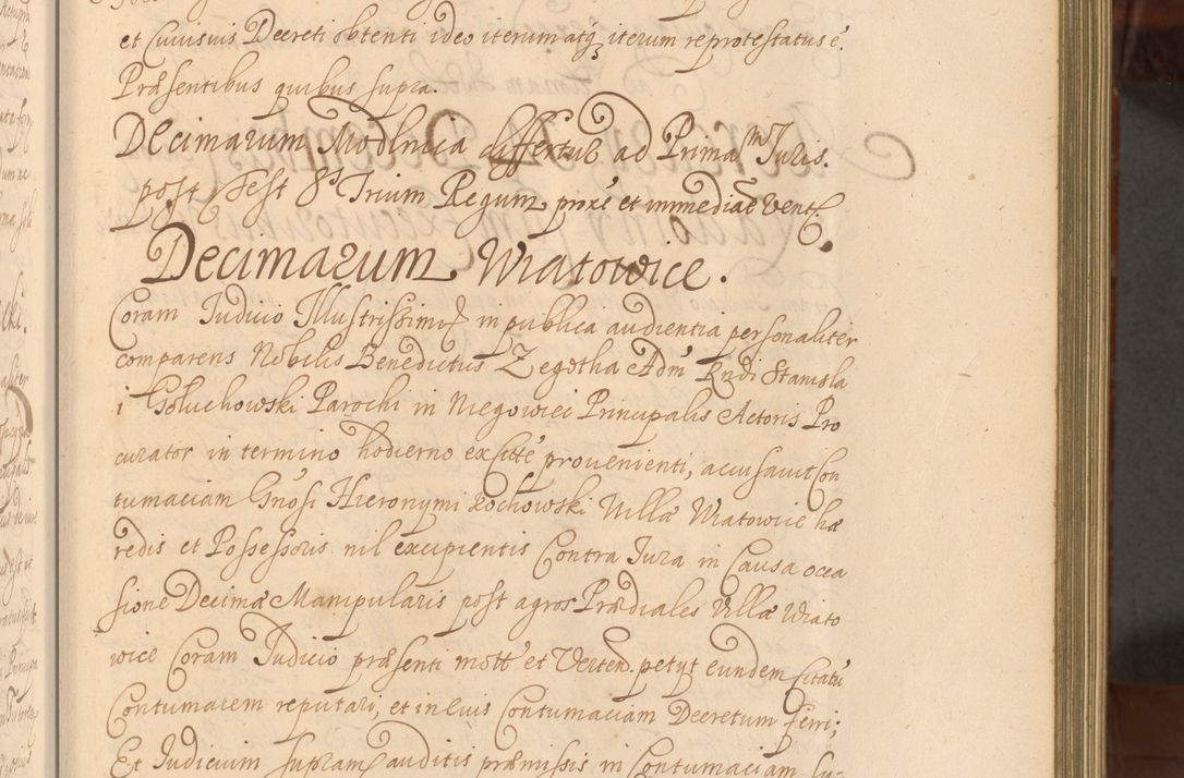 Zdjęcie nr 312 dla obiektu archiwalnego: Acta actorum episcopalium R. D. Andreae Trzebicki, episcopi Cracoviensis et ducis Severiae a die 26 Augusti anni 1661 ad annum 1666 inclusive. Volumen III.