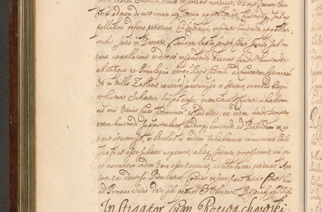 Zdjęcie nr 309 dla obiektu archiwalnego: Acta actorum episcopalium R. D. Andreae Trzebicki, episcopi Cracoviensis et ducis Severiae a die 26 Augusti anni 1661 ad annum 1666 inclusive. Volumen III.