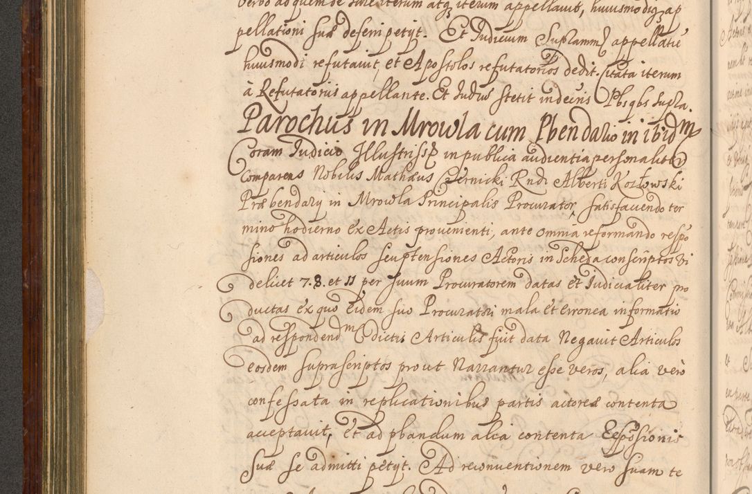Zdjęcie nr 305 dla obiektu archiwalnego: Acta actorum episcopalium R. D. Andreae Trzebicki, episcopi Cracoviensis et ducis Severiae a die 26 Augusti anni 1661 ad annum 1666 inclusive. Volumen III.