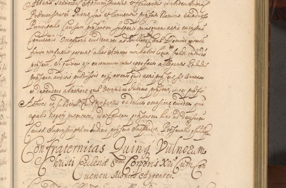 Zdjęcie nr 302 dla obiektu archiwalnego: Acta actorum episcopalium R. D. Andreae Trzebicki, episcopi Cracoviensis et ducis Severiae a die 26 Augusti anni 1661 ad annum 1666 inclusive. Volumen III.