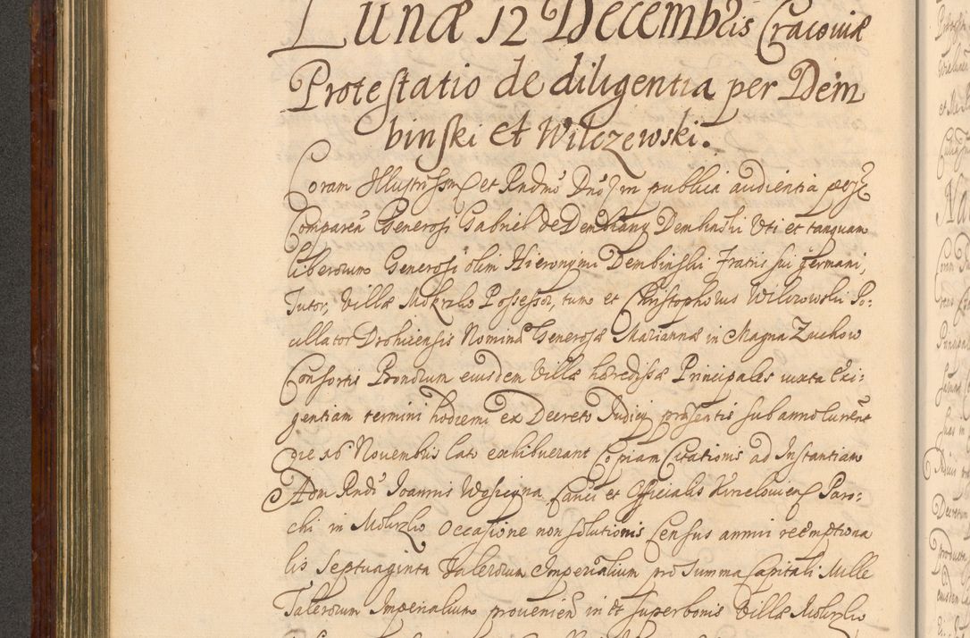 Zdjęcie nr 297 dla obiektu archiwalnego: Acta actorum episcopalium R. D. Andreae Trzebicki, episcopi Cracoviensis et ducis Severiae a die 26 Augusti anni 1661 ad annum 1666 inclusive. Volumen III.