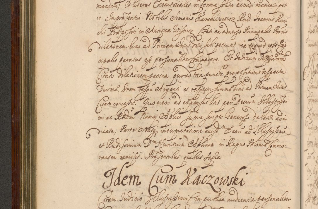 Zdjęcie nr 277 dla obiektu archiwalnego: Acta actorum episcopalium R. D. Andreae Trzebicki, episcopi Cracoviensis et ducis Severiae a die 26 Augusti anni 1661 ad annum 1666 inclusive. Volumen III.