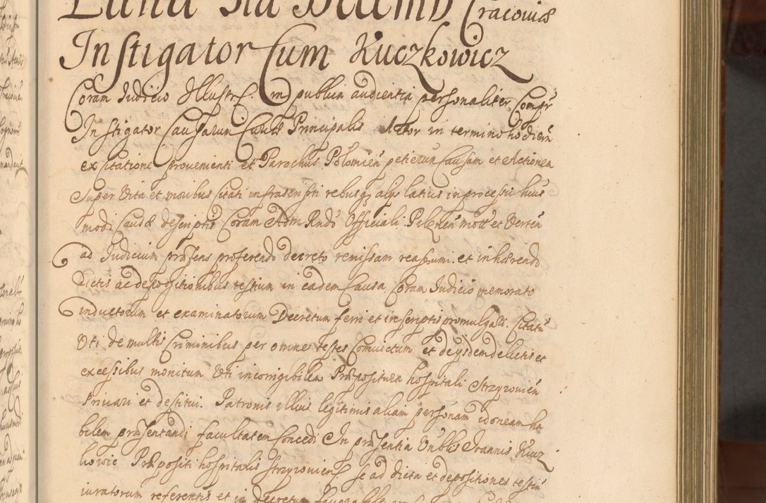 Zdjęcie nr 270 dla obiektu archiwalnego: Acta actorum episcopalium R. D. Andreae Trzebicki, episcopi Cracoviensis et ducis Severiae a die 26 Augusti anni 1661 ad annum 1666 inclusive. Volumen III.