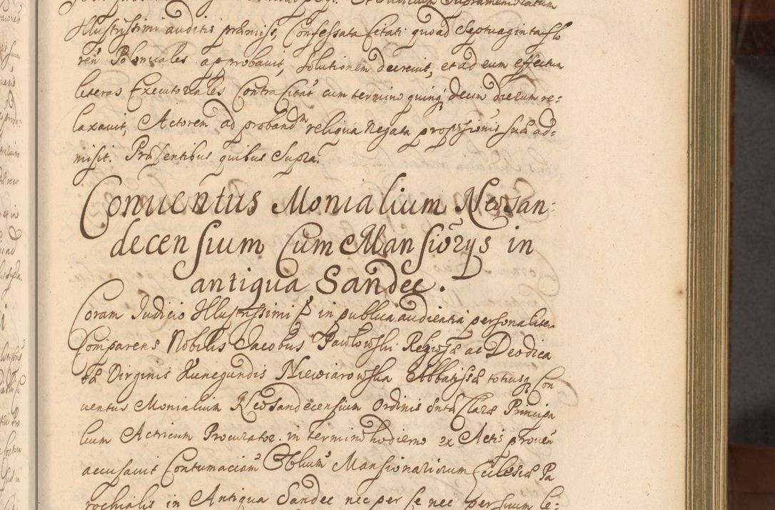 Zdjęcie nr 262 dla obiektu archiwalnego: Acta actorum episcopalium R. D. Andreae Trzebicki, episcopi Cracoviensis et ducis Severiae a die 26 Augusti anni 1661 ad annum 1666 inclusive. Volumen III.