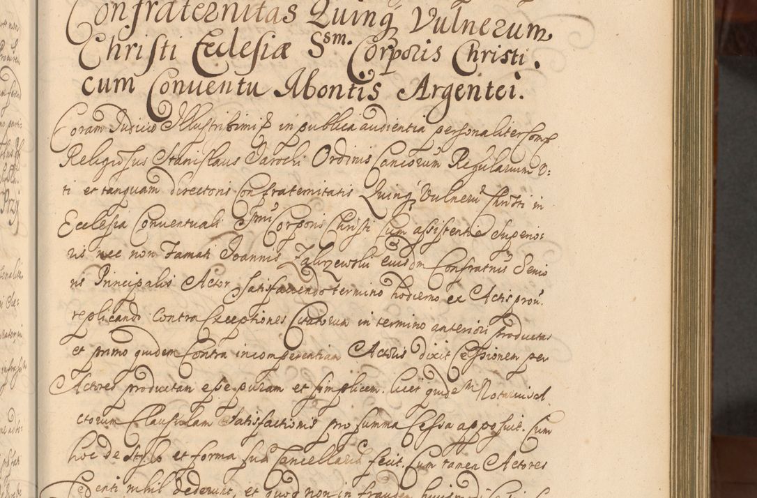 Zdjęcie nr 264 dla obiektu archiwalnego: Acta actorum episcopalium R. D. Andreae Trzebicki, episcopi Cracoviensis et ducis Severiae a die 26 Augusti anni 1661 ad annum 1666 inclusive. Volumen III.