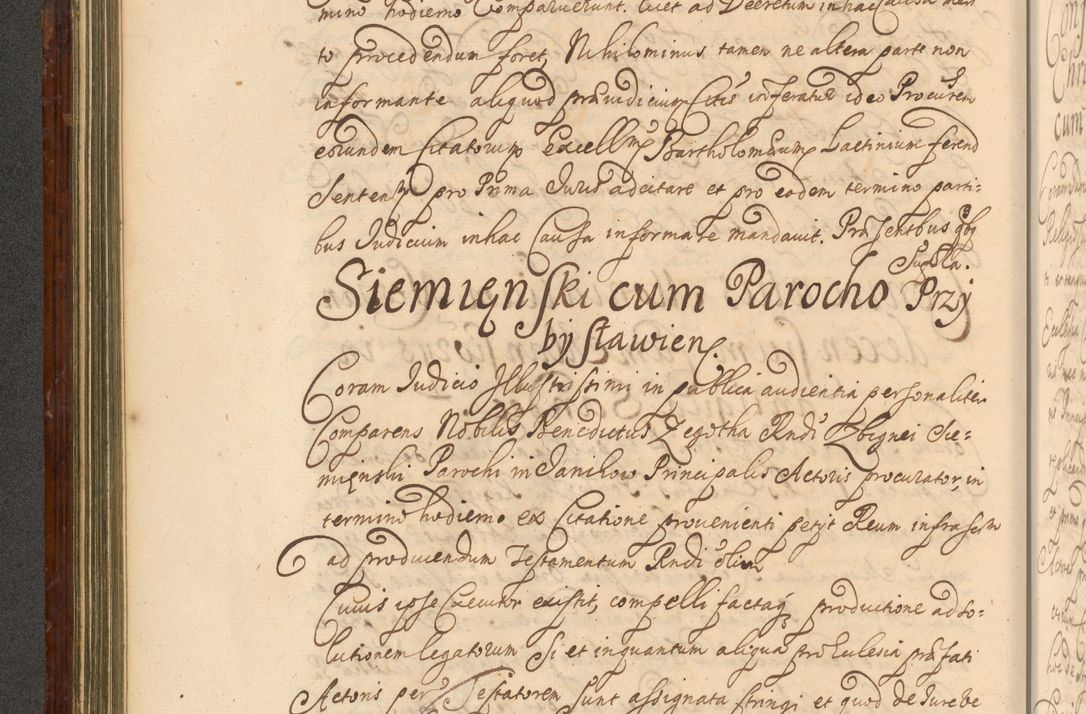 Zdjęcie nr 263 dla obiektu archiwalnego: Acta actorum episcopalium R. D. Andreae Trzebicki, episcopi Cracoviensis et ducis Severiae a die 26 Augusti anni 1661 ad annum 1666 inclusive. Volumen III.