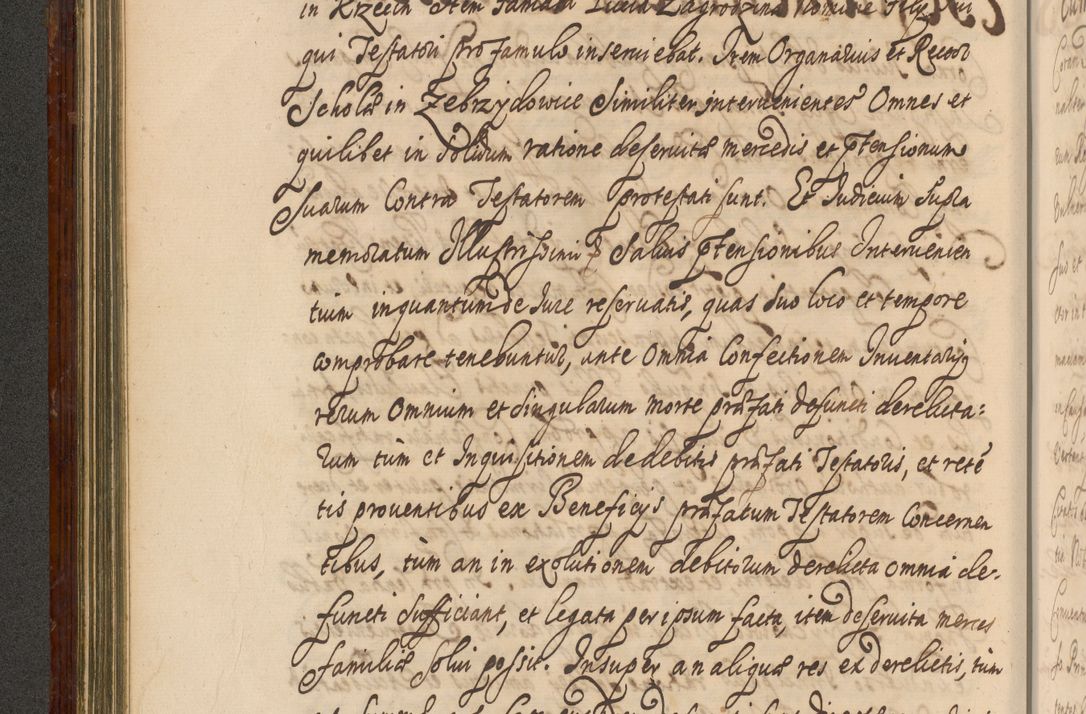Zdjęcie nr 247 dla obiektu archiwalnego: Acta actorum episcopalium R. D. Andreae Trzebicki, episcopi Cracoviensis et ducis Severiae a die 26 Augusti anni 1661 ad annum 1666 inclusive. Volumen III.